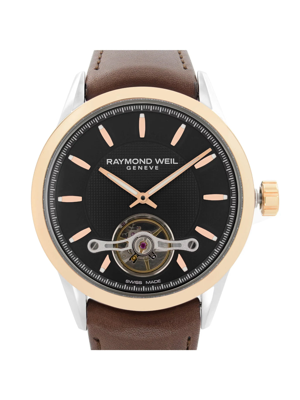 Freelancer Weil Leather Raymond Steel 42.5mm 2780-SC5-20001 Mens Automatic Watch