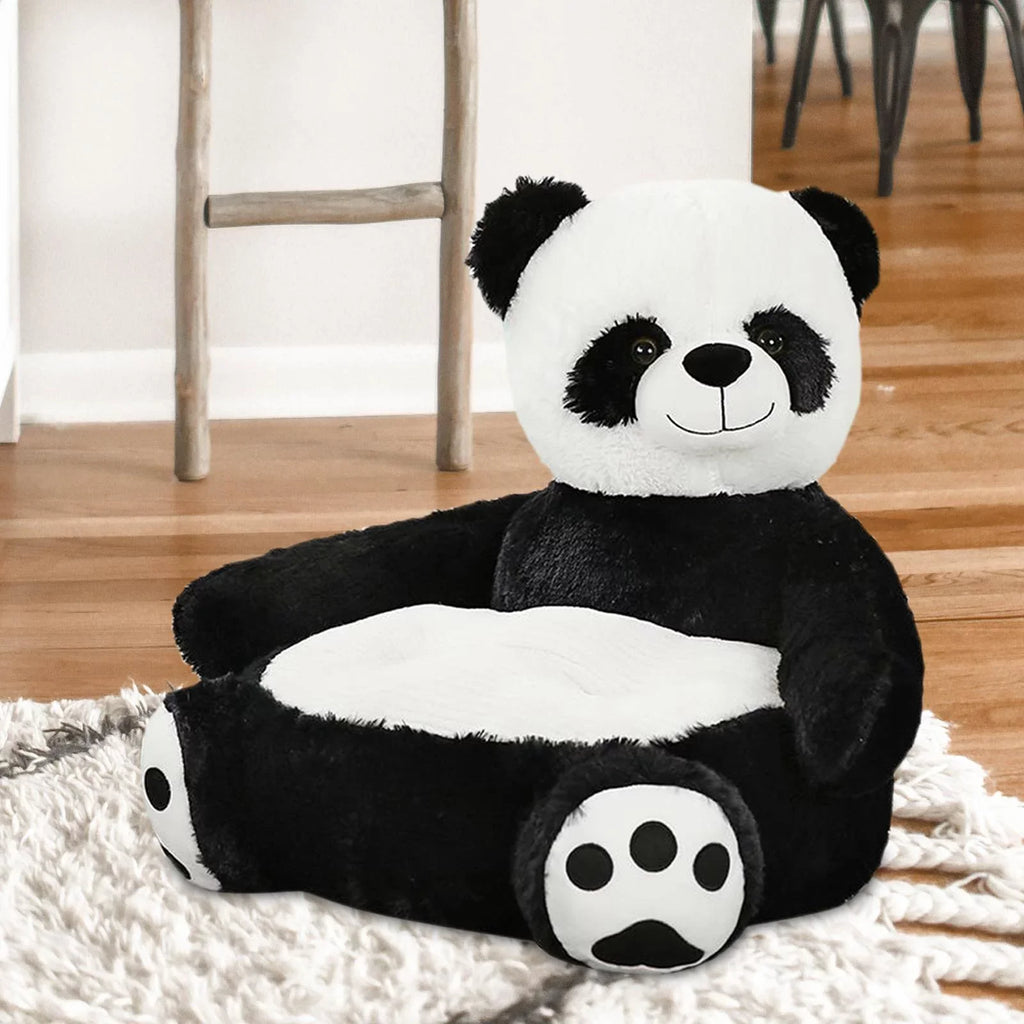 Animal Sofa Relaxing Armrest Baby Chair Children for and Reading, Cartoons Plush