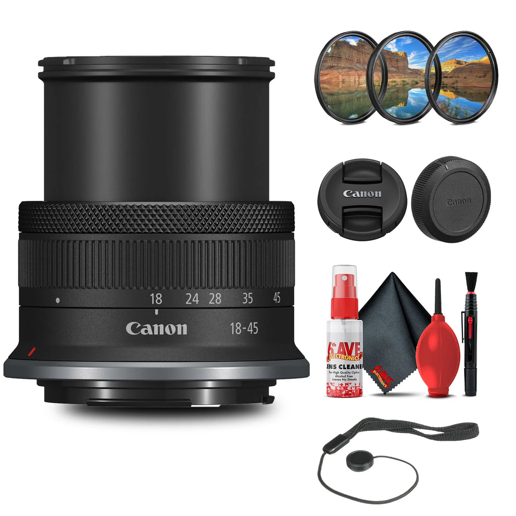 IS Extreme + STM RF-S Pro Card Lens More f/4.5-6.3 with Canon 64GB 18-45mm