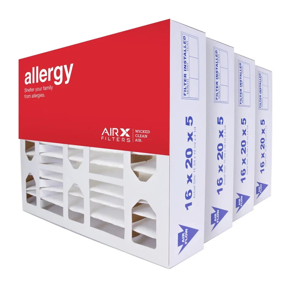 Honeywell Replacement, 3/8 16x20x Filter 4-Pk MERV-11 4