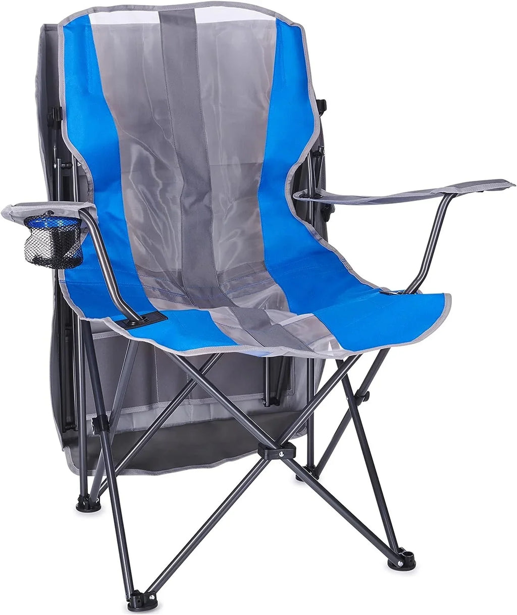Tailgates, Chair Outdoor Events, and Camping, Canopy Foldable Kelsyus Original Grey/Blue for