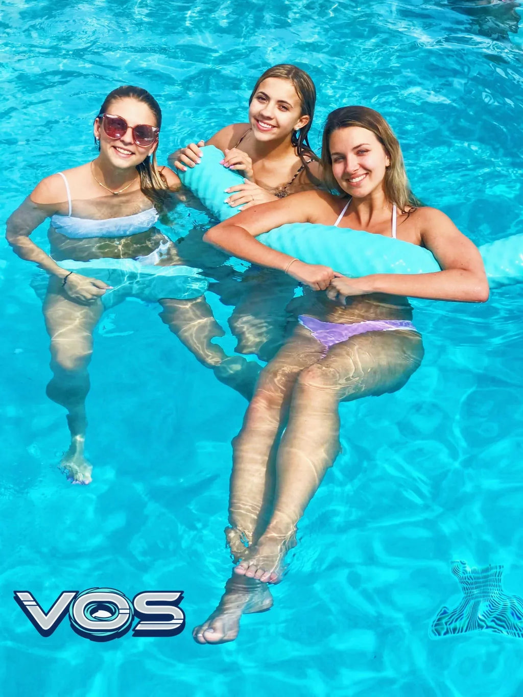 Pc Pack(Seafoam) Premium Floating Kids Water Seats Water Pool, Ultra Phoenix Floats Solid for for Buoyant, Beaches, Saddle Comfortable - 2 Lakes, VOS Adults and Parks,