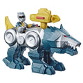 Wolf Rangers Ranger Power Silver Playskool Heroes Zord 2-Pack and Figures
