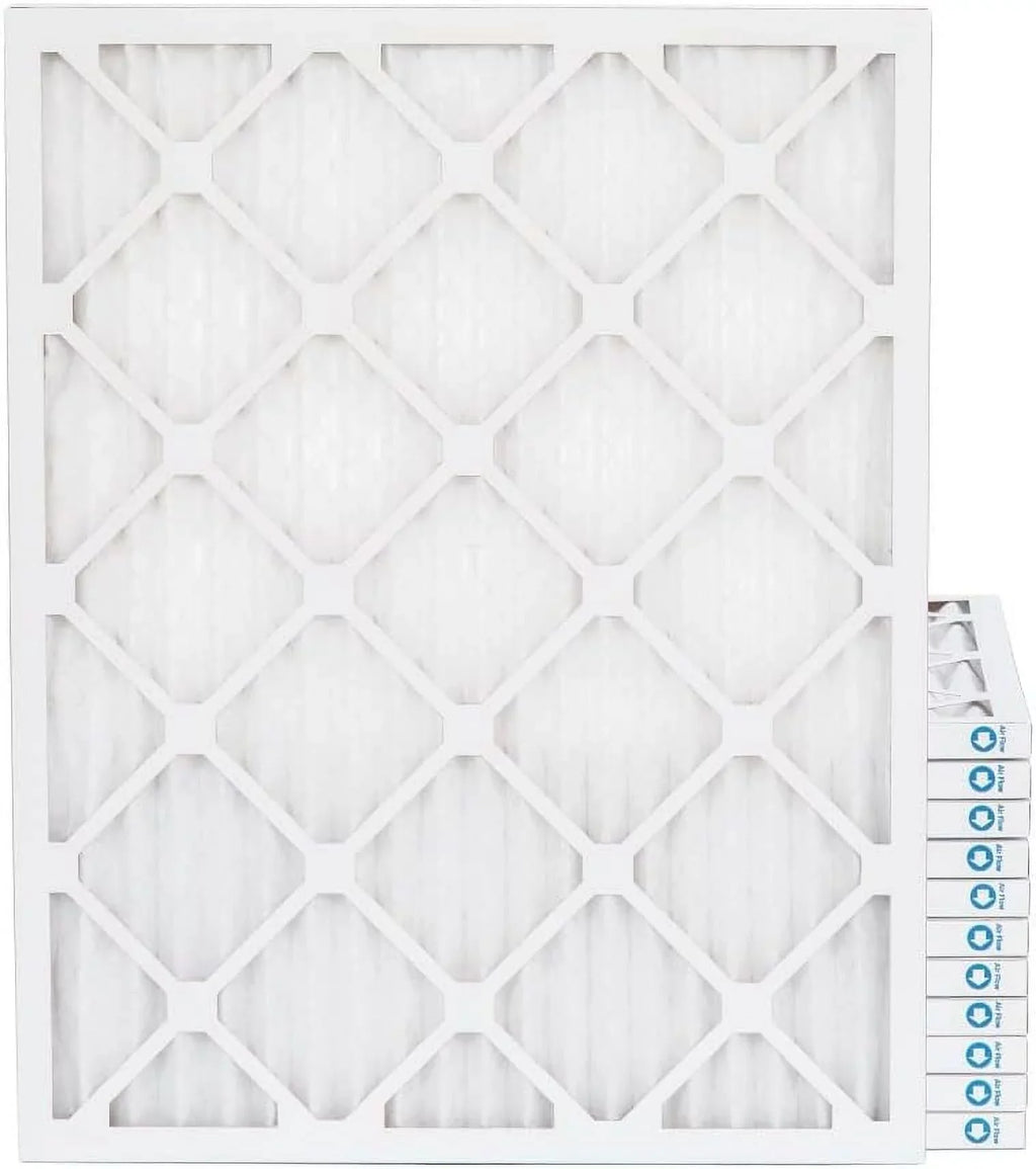 12. MERV 17-1/2 Case Air 8 Filters. 18X24x1 Pleated Furne 3/4, White, X HV X Inch Size: 21208-011824 23-1/2 Of 1
