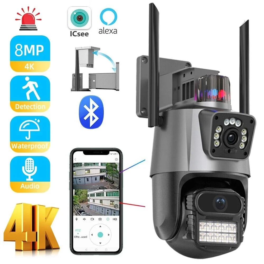 with PTZ Antenna Signal Never a for Moment JLLOM Maximum - Penetration Miss This Camera Enhanced Strength Dual