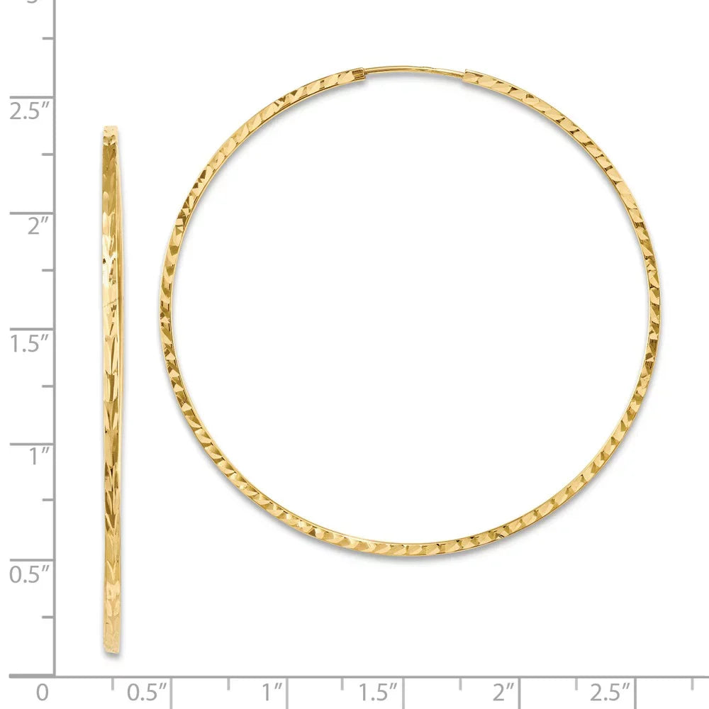 Diamond-cut and Men Tube Yellow Princess Adults Square Teens; 14kt Gold for Earrings; and Real Endless Women for Hoop
