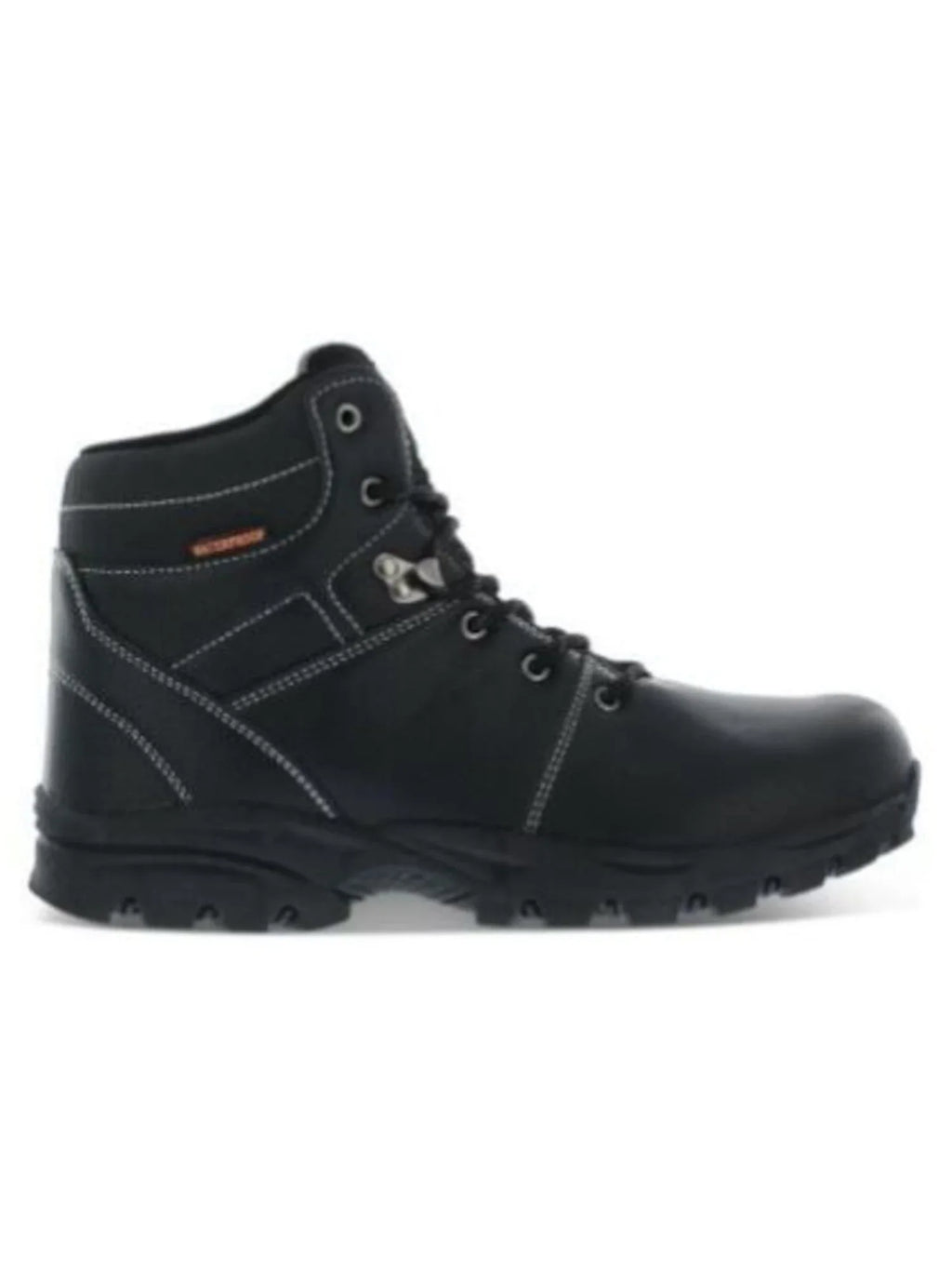 Mens 13 Hiking Padded WEATHERPROOF Jeremiah Round Media Lace-Up Black Resistant VINTAGE Toe M Water Mixed Boots