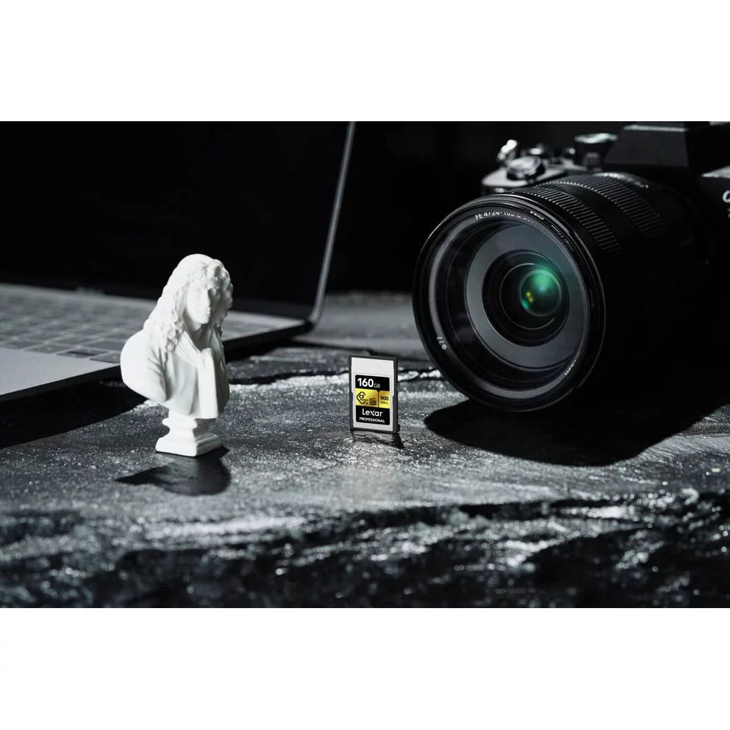 Card, Bundle Lexar A Memory with R900/W800 Gold 80GB Reader Pro CFexpress Type Card