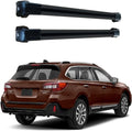 Rooftop Luggage, Cargo Touring Subar-u Bike 2015-2019 ROKIOTOEX Outback Board, Premier SO14T Black Carrier Chrome Crossbars Bars – Box Lush Cross Fit Side Rack Rails, Ski for Roof for