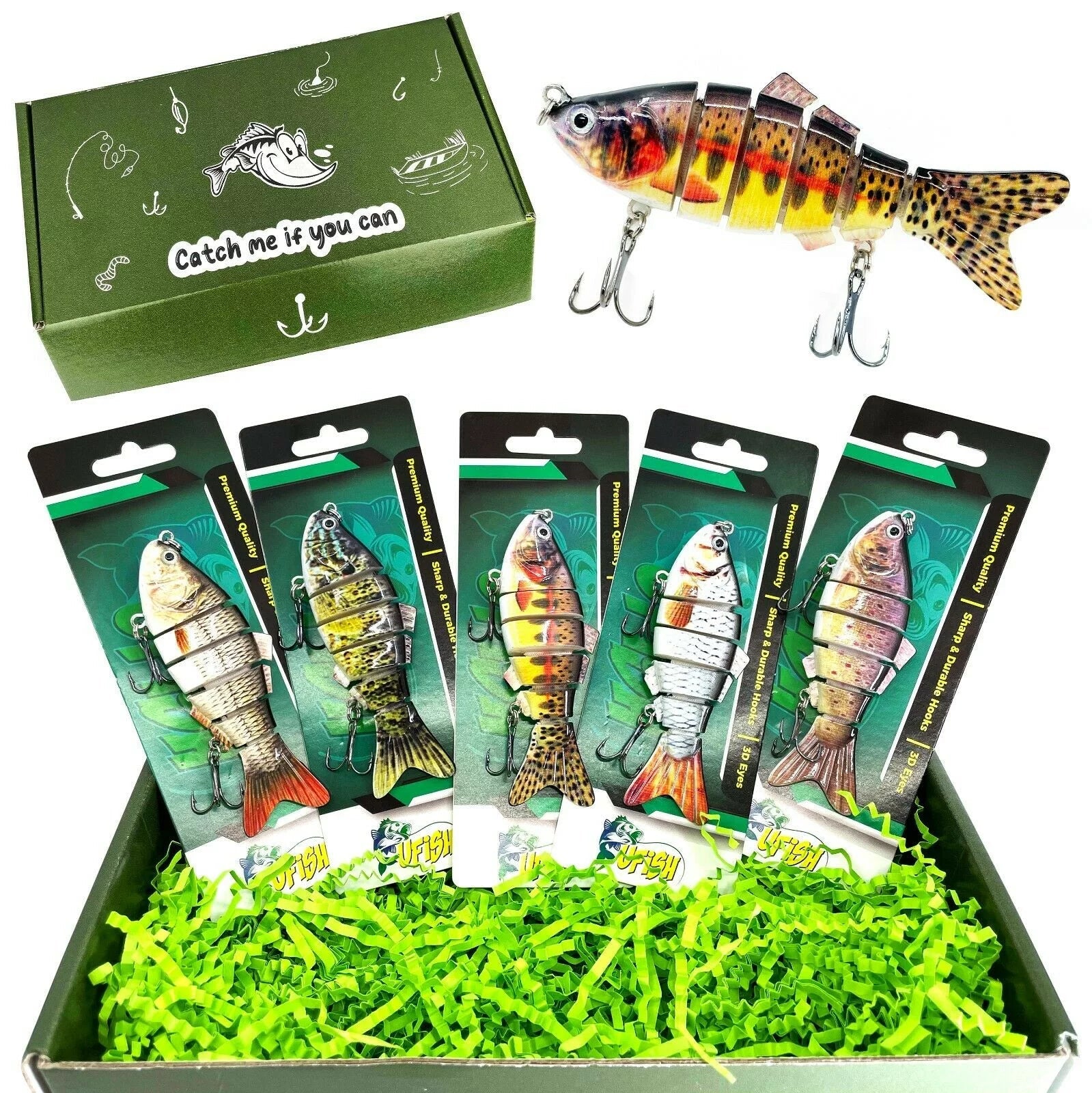 Present, Fishing Gift loves for who Fishing Bass fishing for Men, Fisherman Best Dad Lures, Gifts