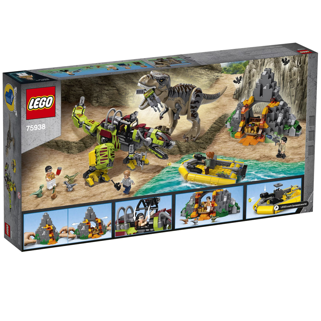 rex Dino-Mech LEGO World Pieces) 75938 T. Toy vs Jurassic Battle Dinosaur (716 Building