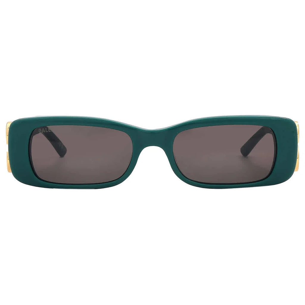 BB0096S 006 Sunglasses Ladies 51 Balenciaga Rectangular Grey