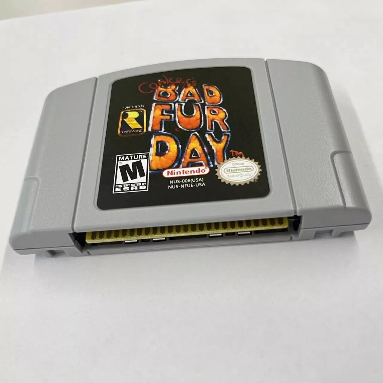 fur card game nintendo bad fd- video n64 day Conkers