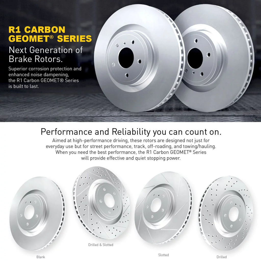 Fits 2014-2022 Coated Wdpn1 select: Carbon Concepts Concepts Rotor 42010 R1 JEEP CHEROKEE Brake R1