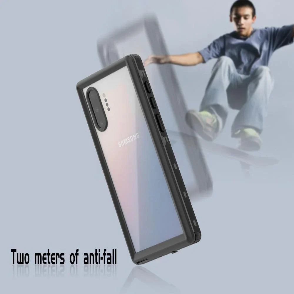 Protector Note10 Military In Screen 12FT Case Samsung Shockproof Plus Galaxy Full Waterproof IP68 Built for Waterproof