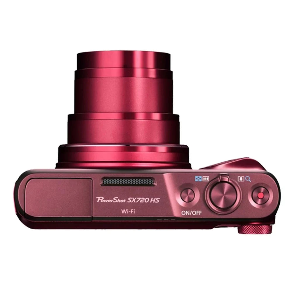 Canon 20.3MP Shoot Built-In Wifi 40X and SX720 NFC Full Point / Red Digital HD Zoom HS 1080p PowerShot Camera