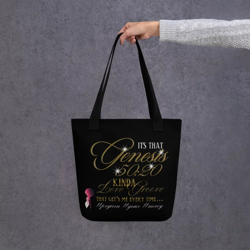 Bag Groove Tote Small 50:20 Kinda Genesis Love