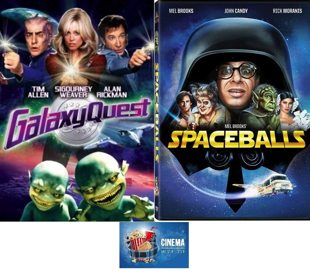 & Card Feature Sci-FI Double Includes Spaceballs Time Quest Galaxy Movie Comedy Art