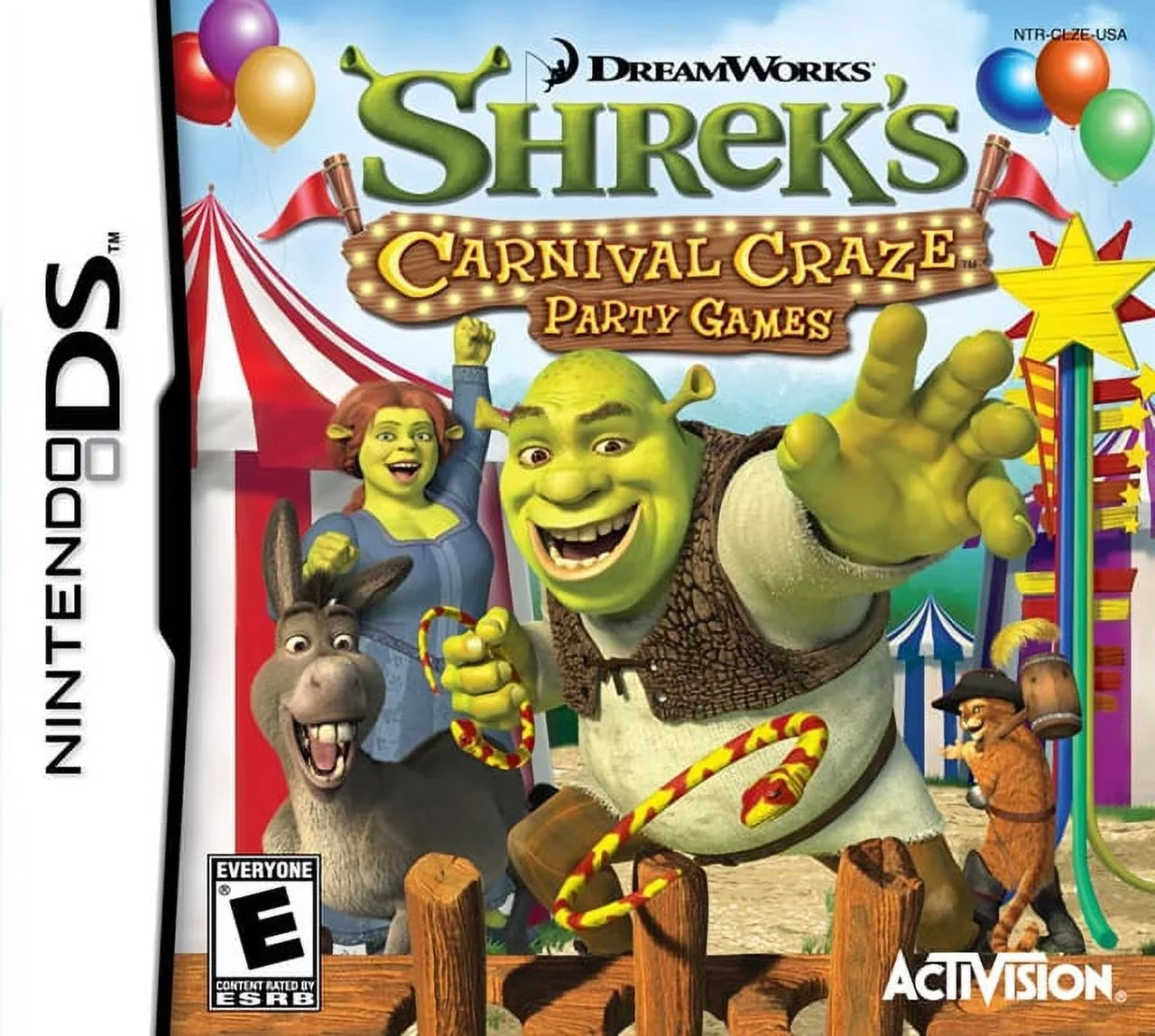 ACTION CRAZE NDS NLA SHREKS CARNIVAL