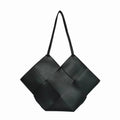 Jane Berry with Faux Black & Bag Pouch, Leather Women's Shoulder Woven Large