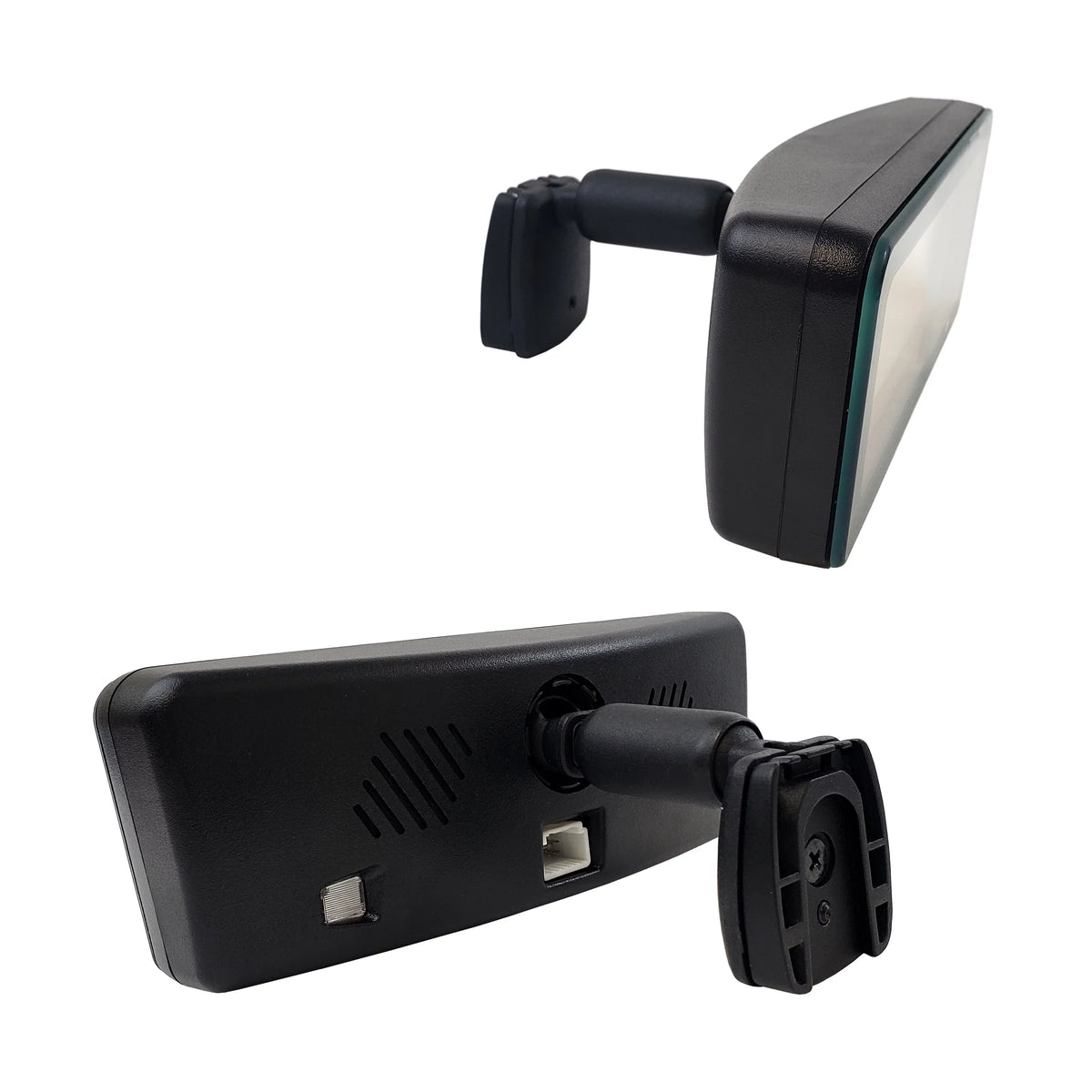 with Master LCD 4 Inputs Display, Video 7" Enhanced Universal Visibility & Tailgaters Frameless View Rear Mirror