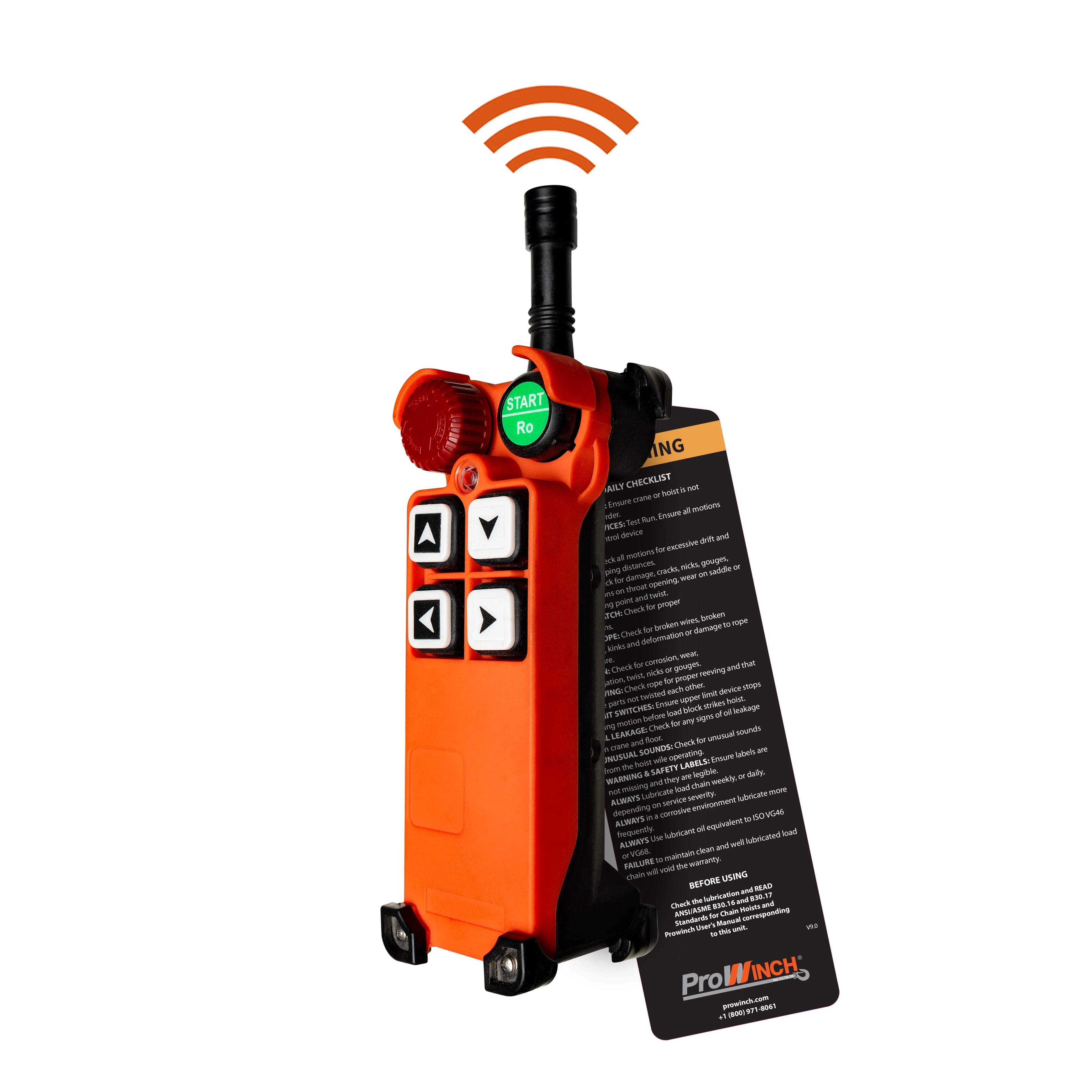 Ton 120V 20 Hoist G80 Electric Wireless 1 Chain Prowinch Chain ft.