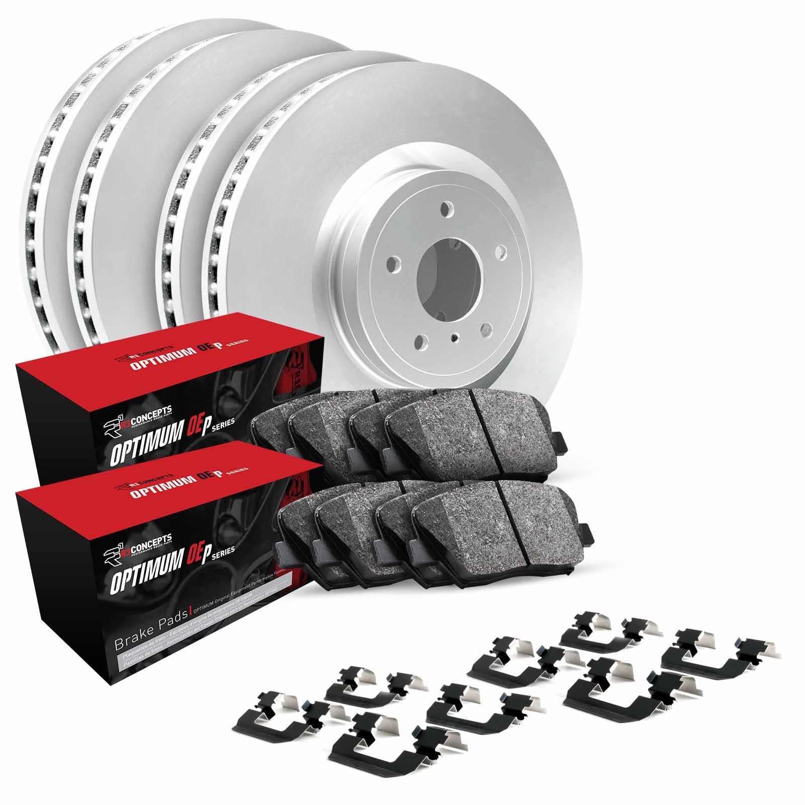 Optimum select: Rotors Coated A4 W/ 73065 Carbon Concepts Oe Brake & AUDI 2020 Wduh2 R1 Q5, Fits 2020-2021 Pads Hdw AUDI R1