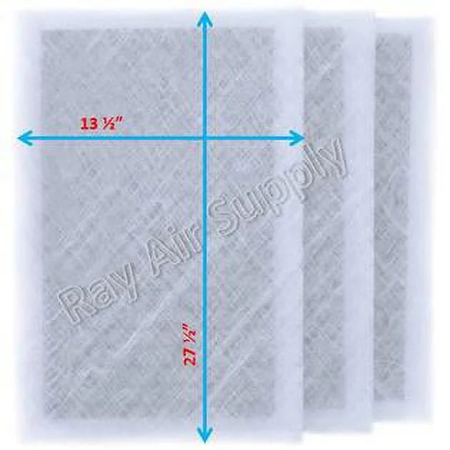 15x30 Refills Replacement MicroPower Cleaner Guard Pads Air Filter (3 Pack)