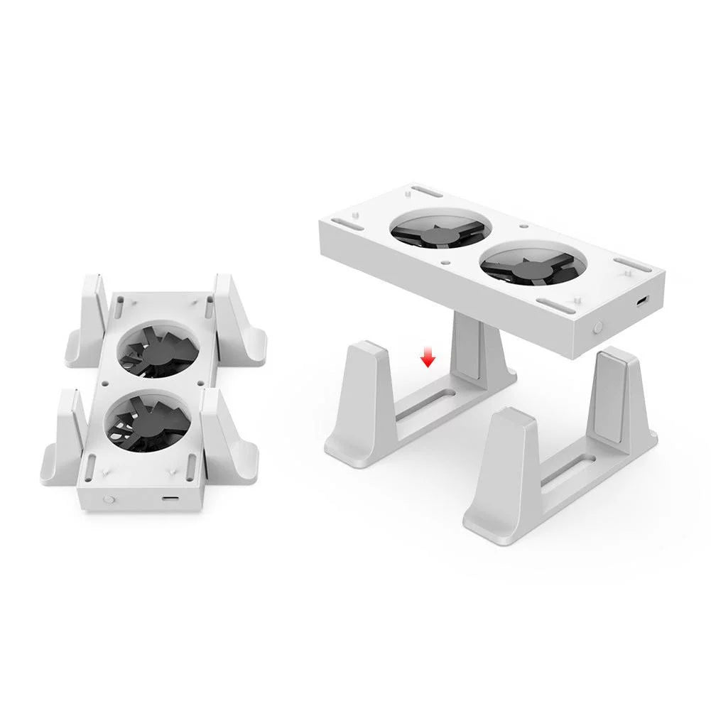 for 2 Console x Stand 9.53 S Fans 1 3.54 Holder x USB Cooler Series Xbox Ports in Functions inches 3 1.18 Vertical Speeds External 3