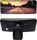 with Master LCD 4 Inputs Display, Video 7" Enhanced Universal Visibility & Tailgaters Frameless View Rear Mirror