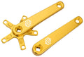 JIS Gold Arm Taper Spindle Square SQ-1 Promax 150mm, Interface, Crank - BCD, 110mm Set