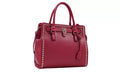 Women's Bag Jenna Red Blue Couture Tote Ruby