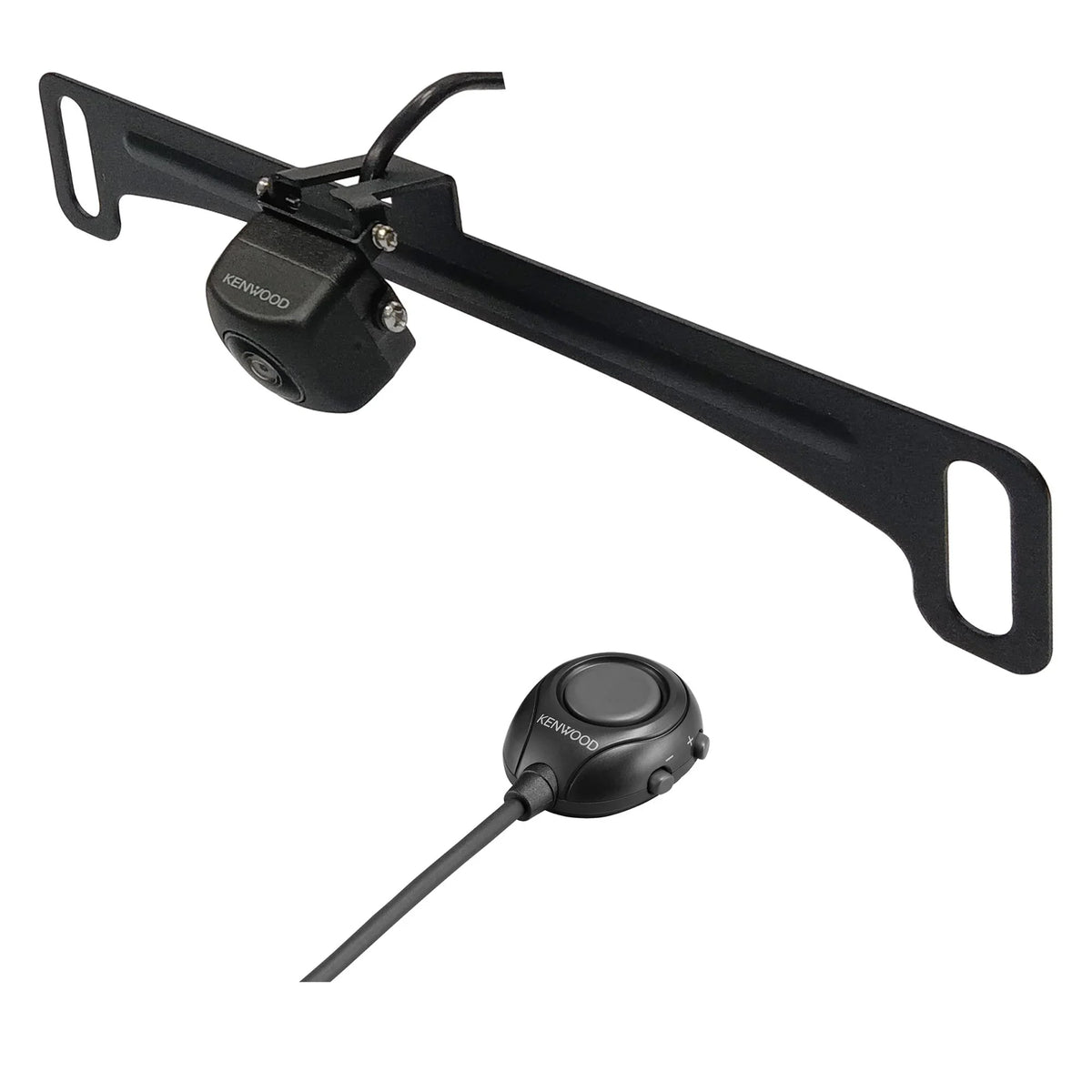 Plate Receiver Camera CMOS-320LP with License Multi-Angle Rear Digital Kenwood Multimedia Mounting DMX7709S View with