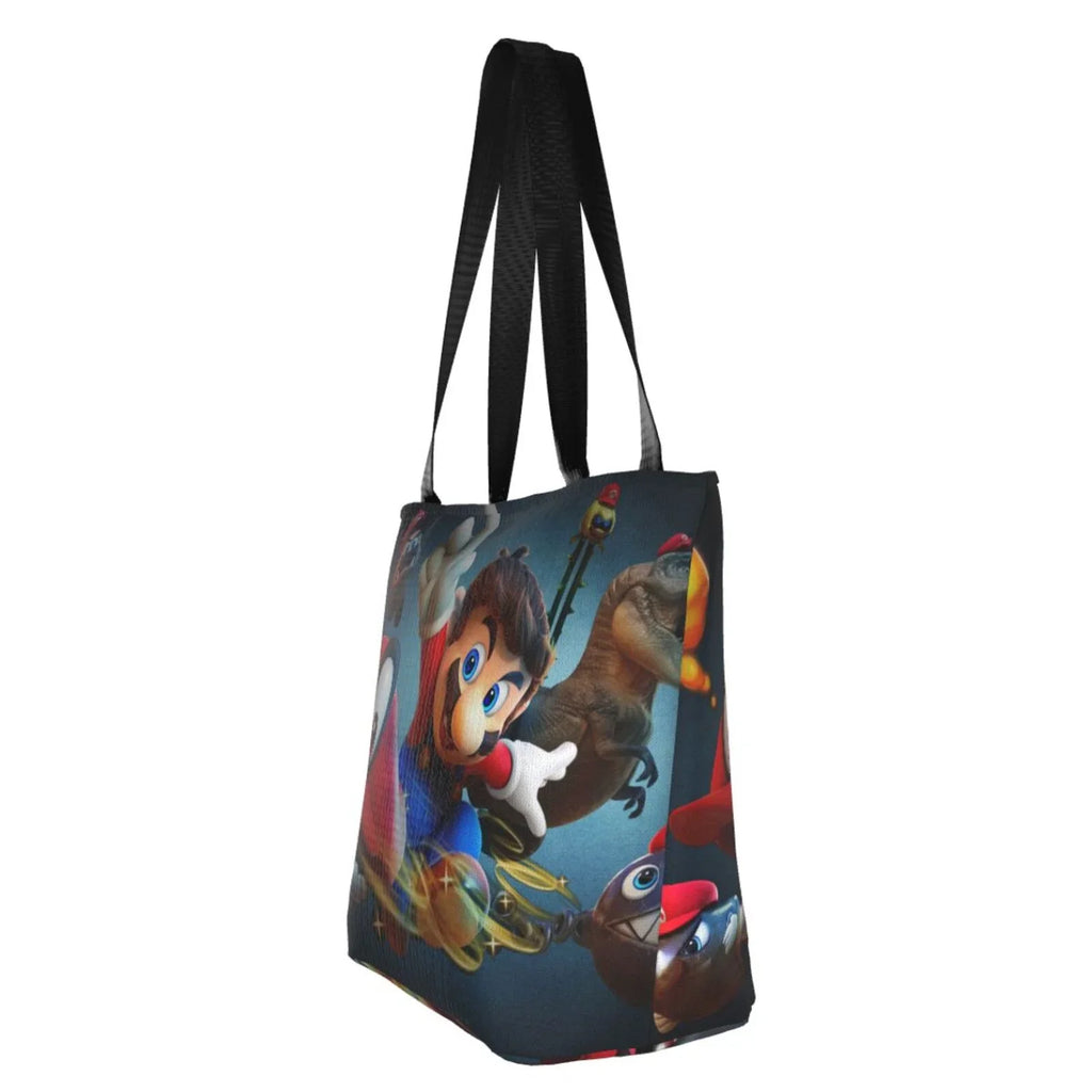 For Large Travel Work Capacity Odyssey Bag Super Beach Handbag School Shopping Business Tote Women's Mario Shoulder
