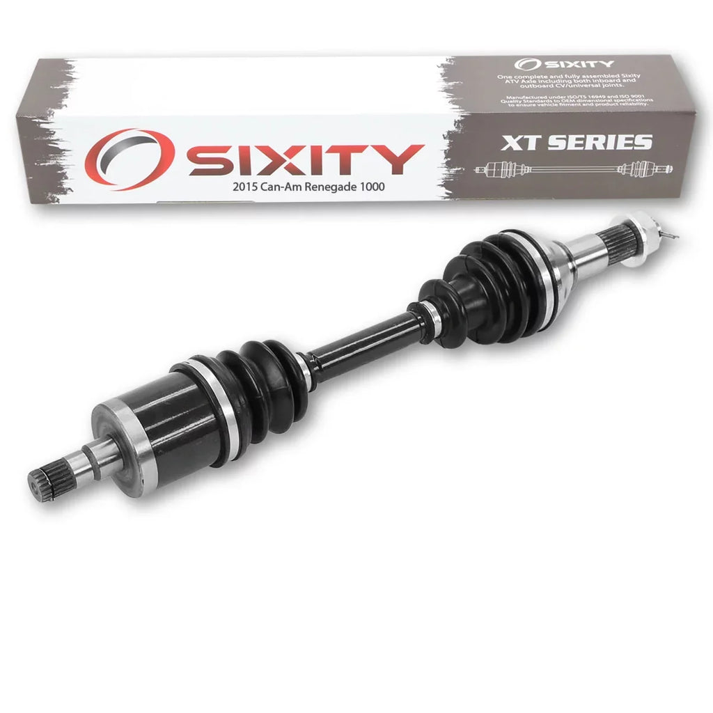 1000 - 4X4 Can-Am Axle XXC EFI-STD Renegade XT with compatible Front Sixity 2015 Left