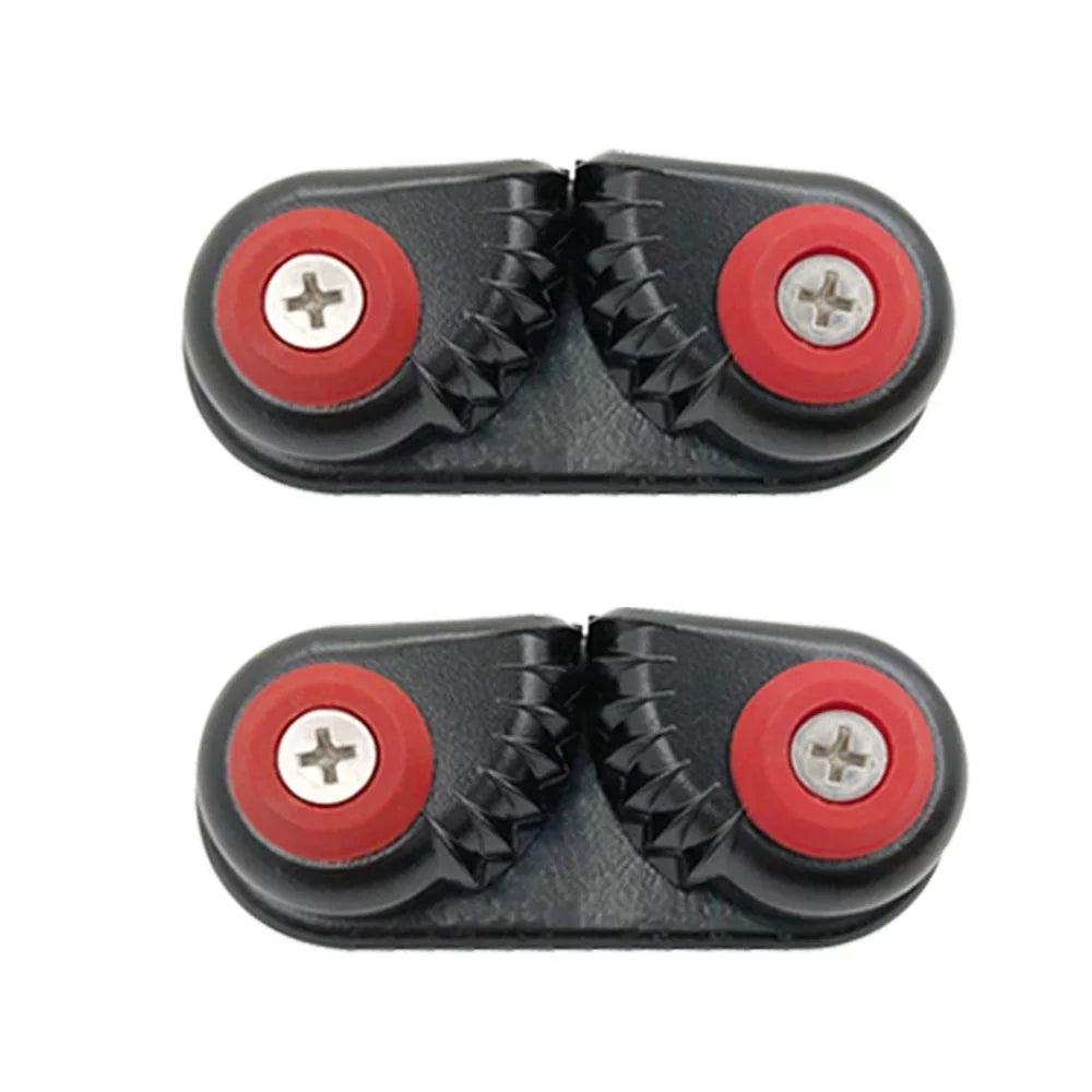 2PCS Entry Cam Canoe Cleats Kayak Boat Kayak Cleats Fast Boat Aluminum Sailing Cleat Dinghy Cam