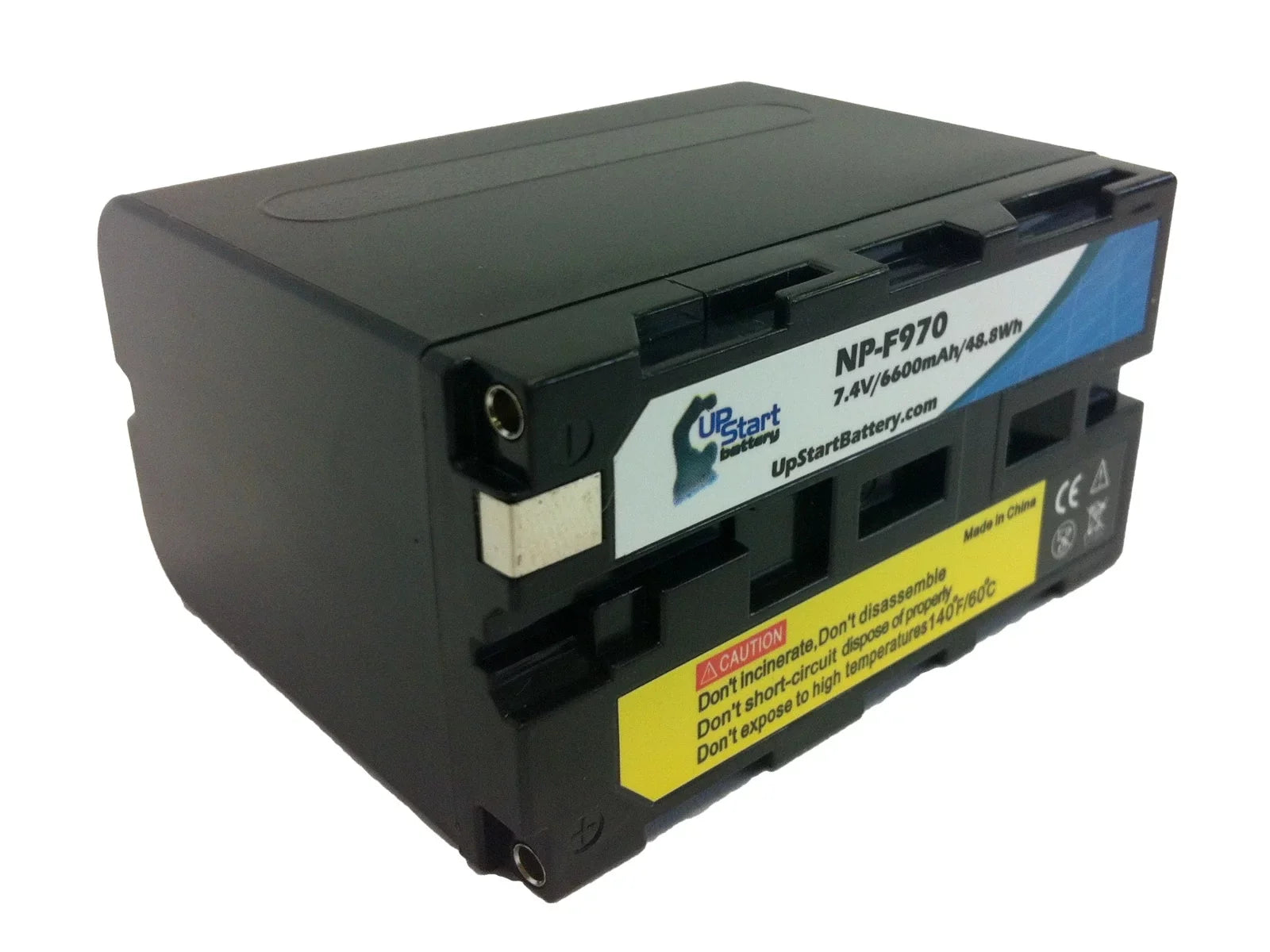 NP-F970 Camera Sony Sony - Battery 2x Digital UpStart Capacity GV-A100 Lithium-Ion) Capacity - High (6600mAh, Pack 7.4V, Battery Replacement High for Battery