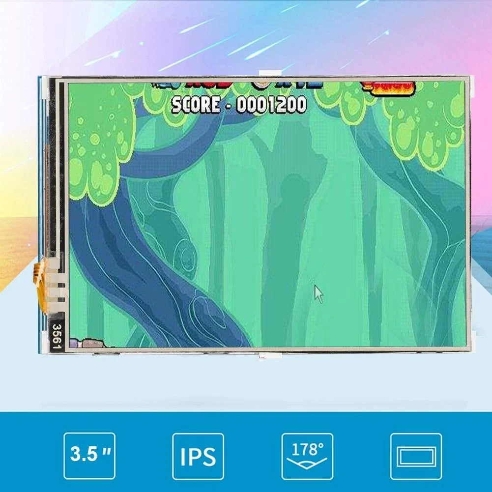 480x320 Screen, Raspberry Monitor HDMI inch Pi. 3.5 Touch Raspberry TFT LCD for Screen