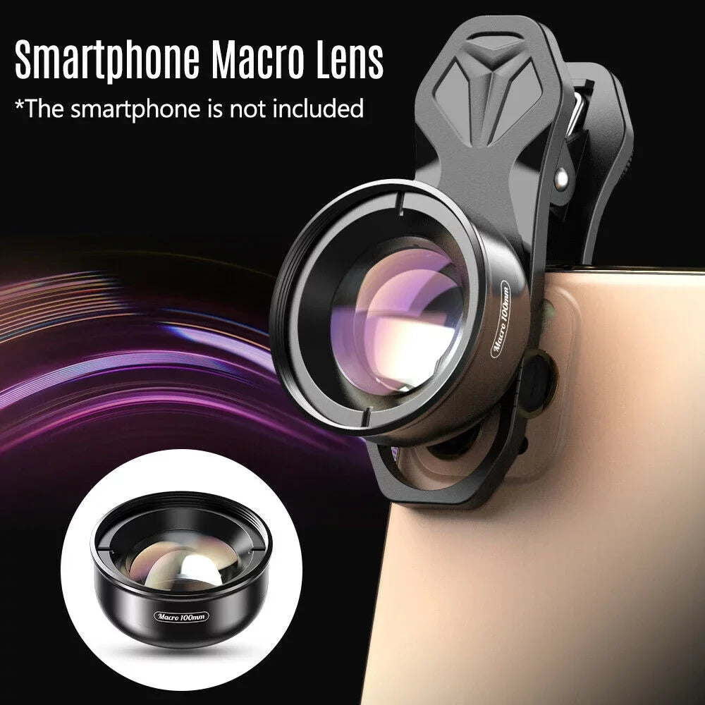 Coated Macro Multi-Layer Lens Shooting Aluminum Camera 40MM-70MM 4K Alloy HD External Accessory Optical Clip Distance Detachable Cellphone Lens