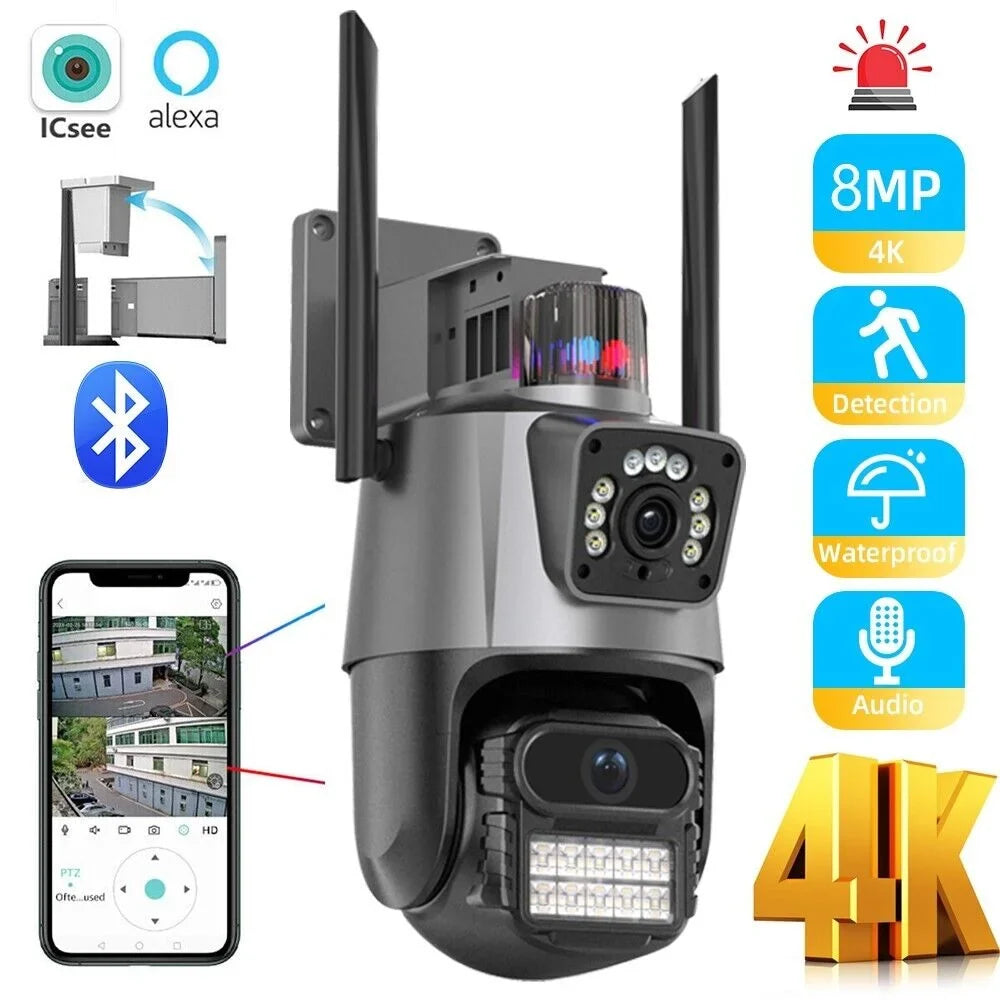 with PTZ Antenna Signal Never a for Moment JLLOM Maximum - Penetration Miss This Camera Enhanced Strength Dual