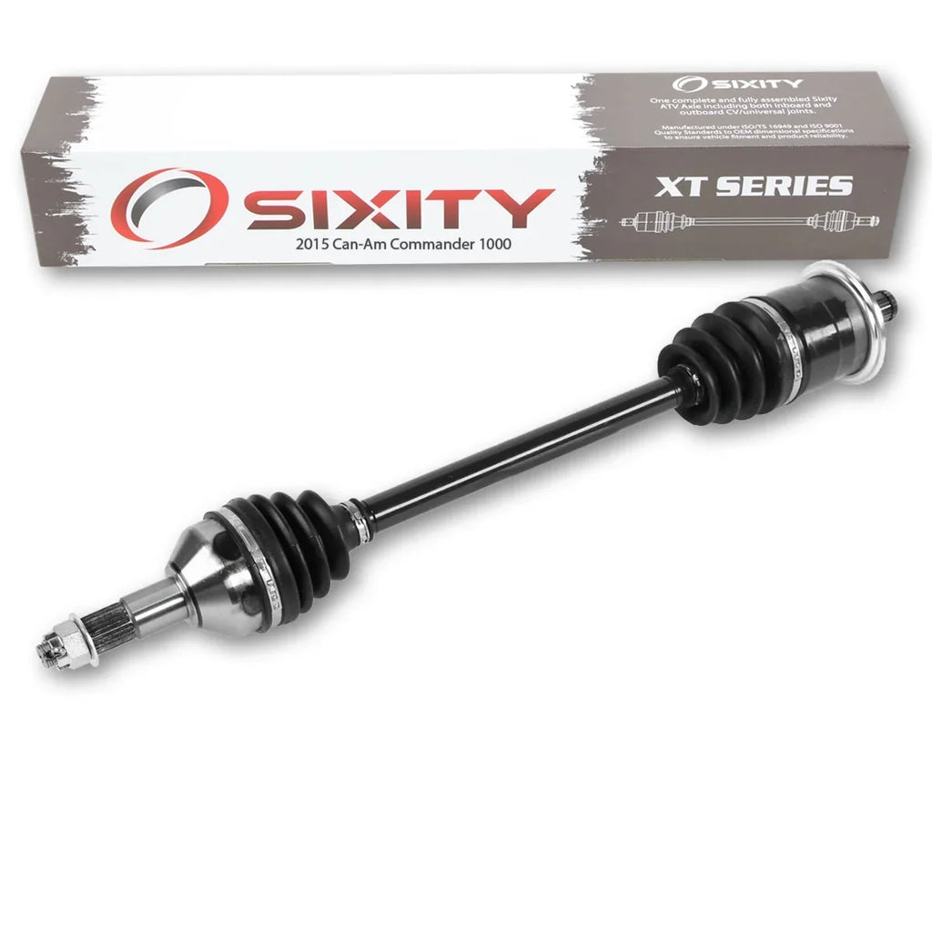 Sixity Axle XT compatible Rear DPS 1000 Can-Am Commander 2015 4X4 STD XT with Left - XT-P