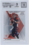 Authentic Panini Fanatics Rookie 9/10 Autographed #261 8.5,9.5,9.5,9 Bengals Cincinnati Authenticated - Certified Burrow Joe - Mosaic 2020 Subgrades Fanatics Card Beckett Witnessed