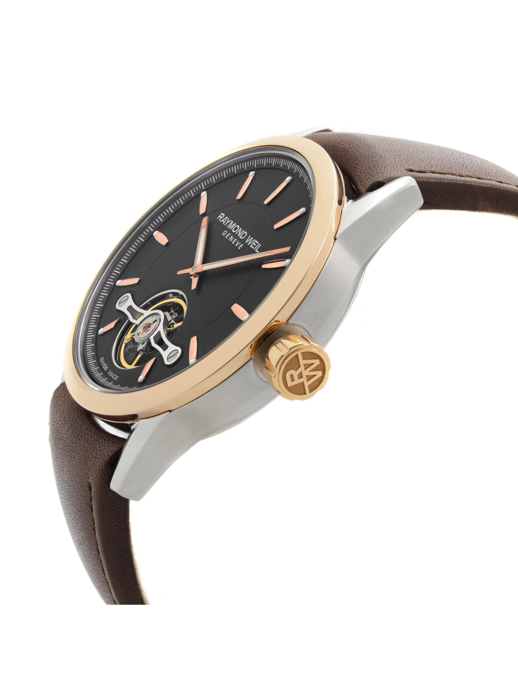 Freelancer Weil Leather Raymond Steel 42.5mm 2780-SC5-20001 Mens Automatic Watch
