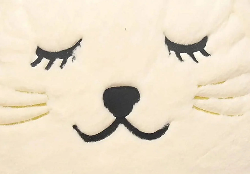Polyester Kitty Figural Kids Bean off-White Heritage Bag,