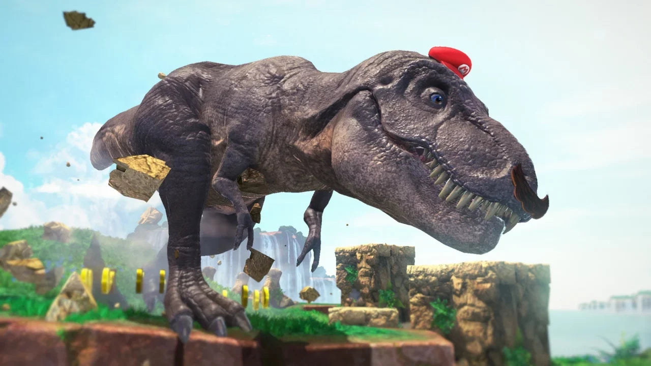 Odyssey Caddy and Game Mario Game