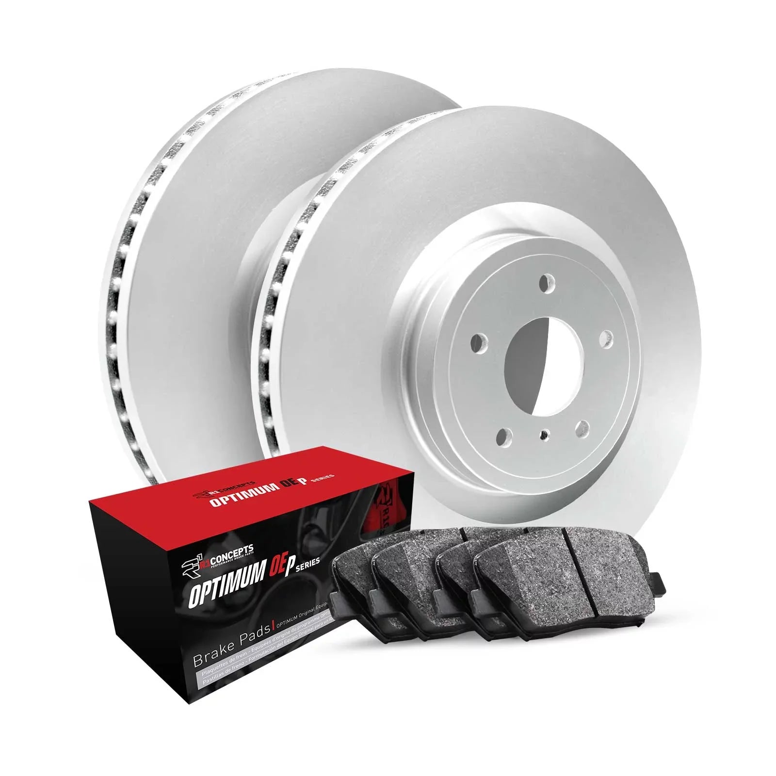 Rotors Brakes OEp Rotors Pads Brake and Rotors Brake Brake and Optimum R1 WJUN1-73006 |Rear and Pads| Kit Pads| Rear Concepts