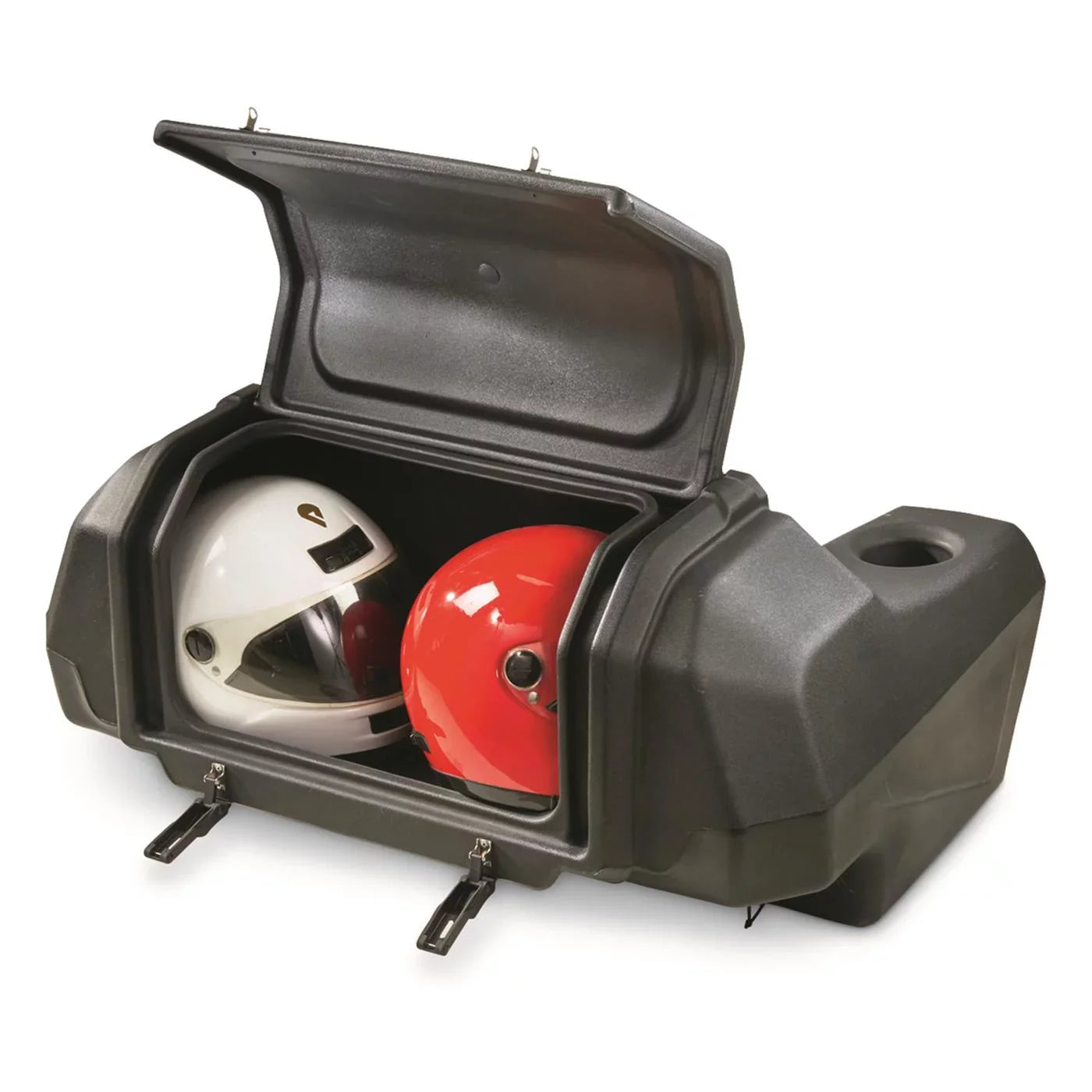 Large Guide Holder ATV Cushion, Gear Box, Lounger Storage, Cargo Helmet with Seat