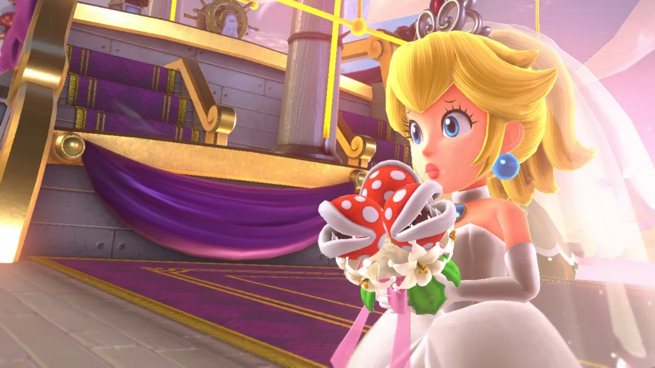 Odyssey Caddy and Game Mario Game