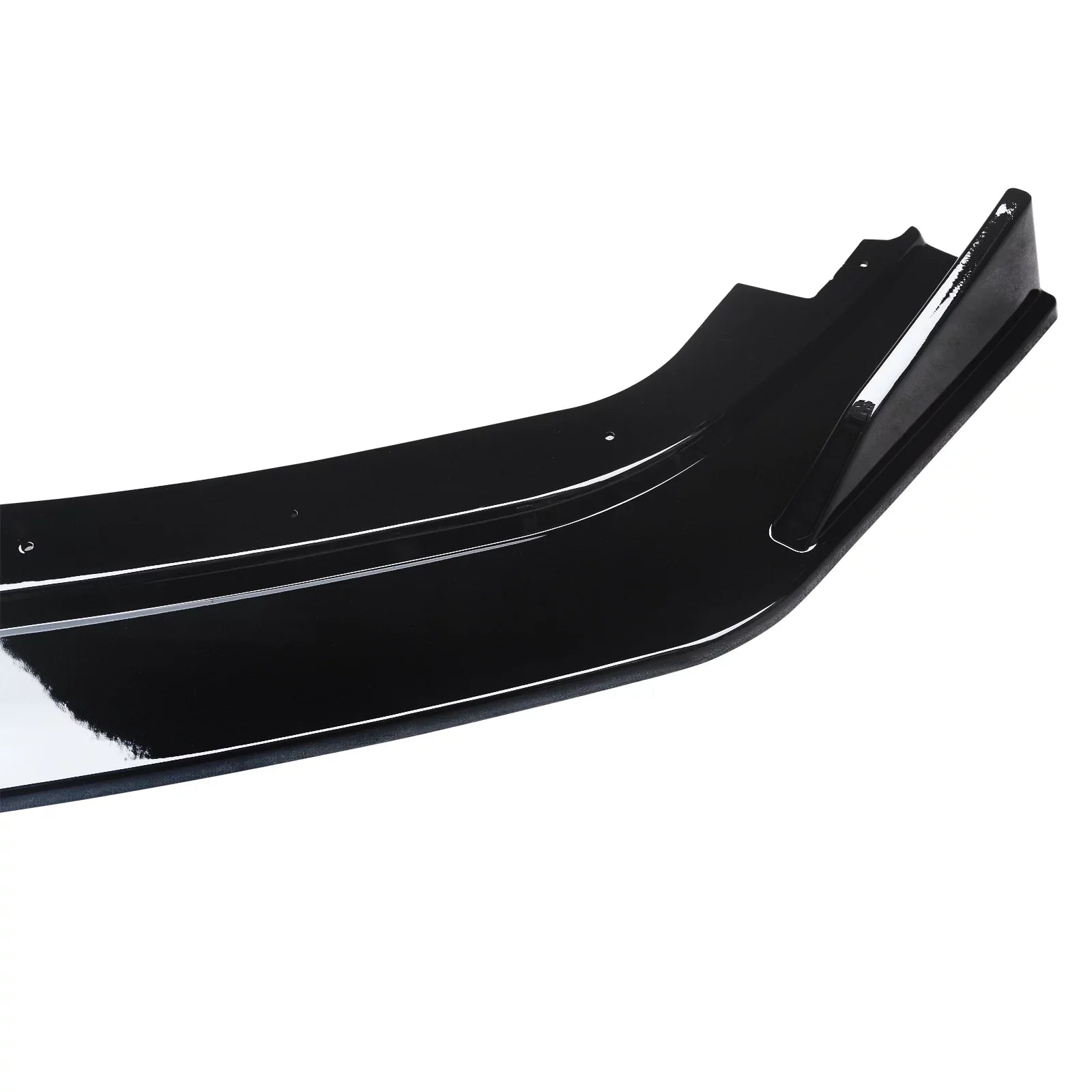 Bumper 2017-2023 for NINTE Gloss Q60 Black Lip Front Infiniti 3PCS