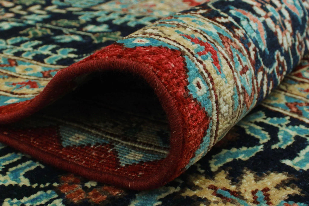 Red/Blue Aria Mervin x 11'11" 8'10" Rug,